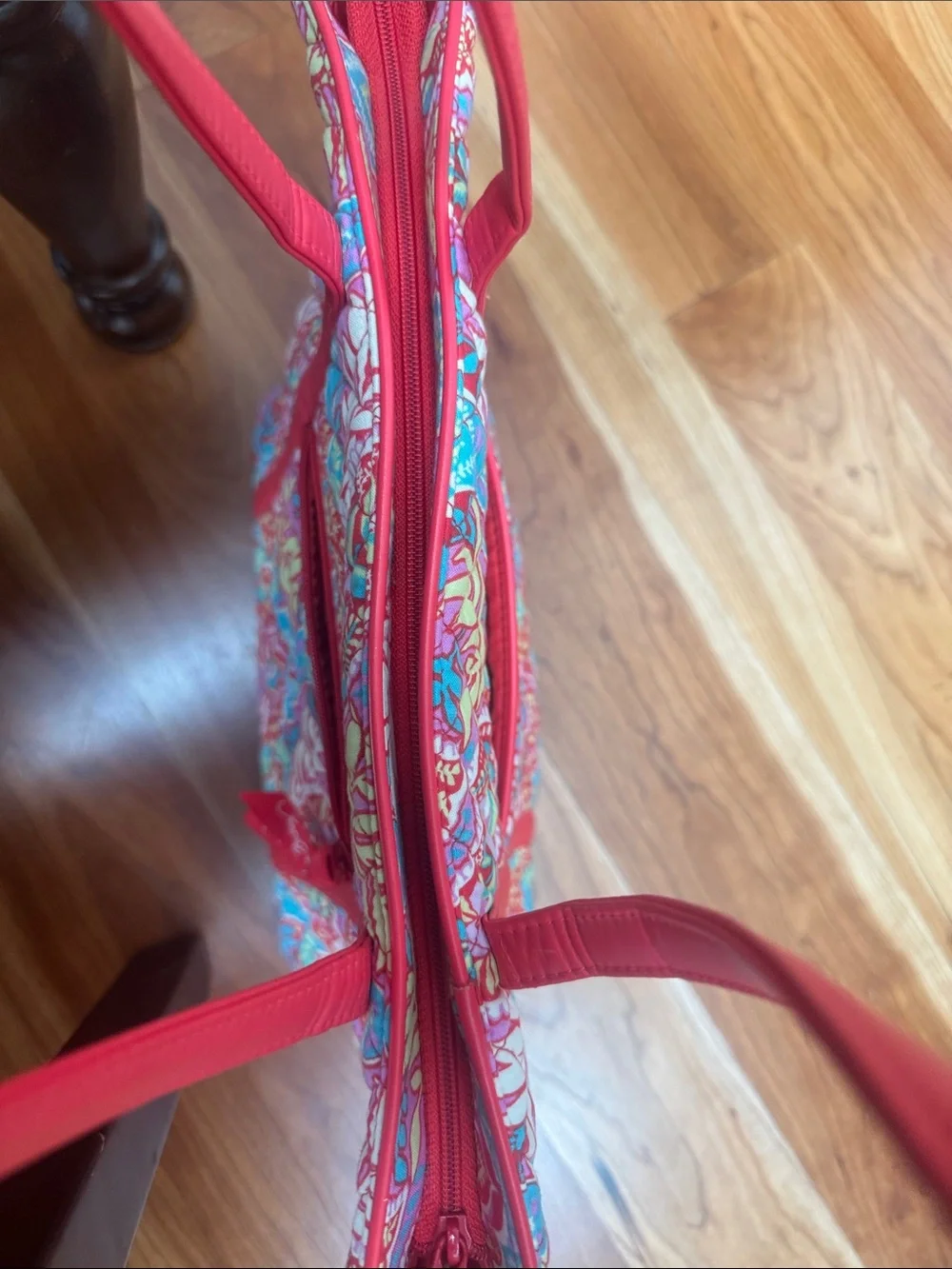 Vera Bradley Retired Paisley in Paradise Villager Tote Bag Purse